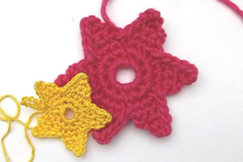 Häkelanleitung * 3 Last Minute Häkelsterne