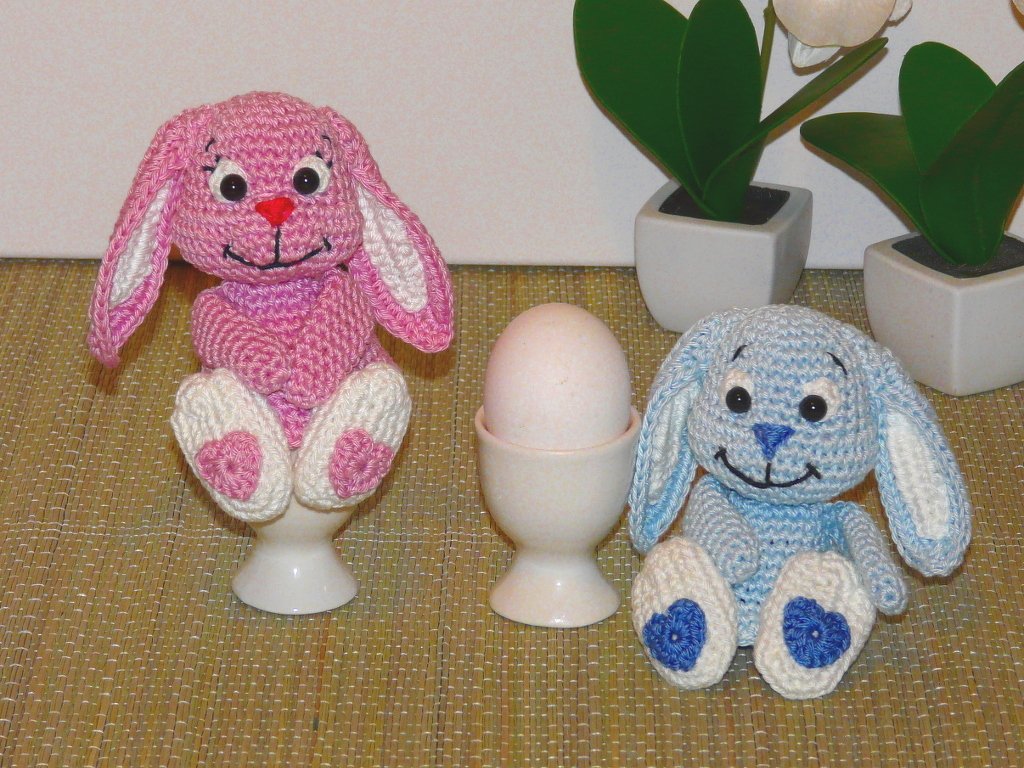 Crochet Pattern Bunny Egg Cosy