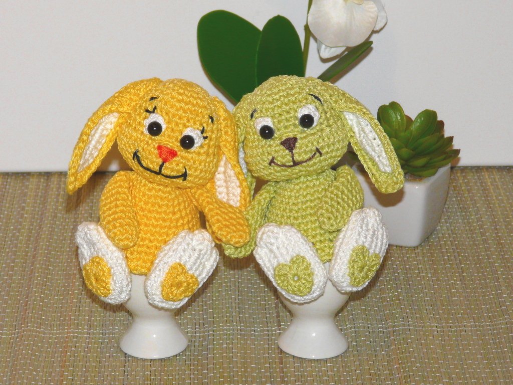 Häkelanleitung Häschen Eierwärmer