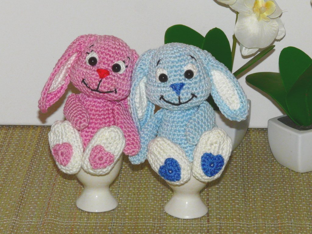 Crochet Pattern Bunny Egg Cosy