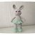 Häkelanleitung Hase Mindy mit Schuhe und Rock (27,0 cm)