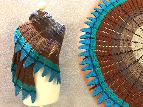 Häkel Tuch "ALCEAS"