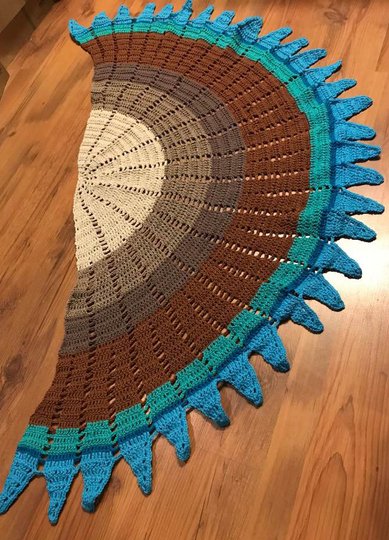 Häkel Tuch "ALCEAS"