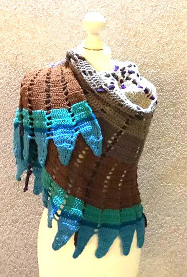 Häkel Tuch "ALCEAS"