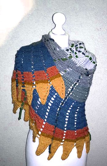 Häkel Tuch "ALCEAS"