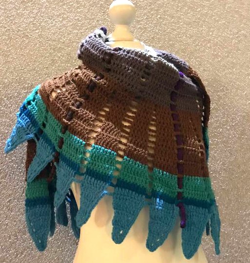 Häkel Tuch "ALCEAS"