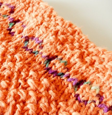 Washcloth knitting pattern "Fairy Ring"