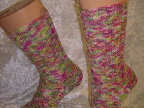 Sockenmuster Verbundenheit