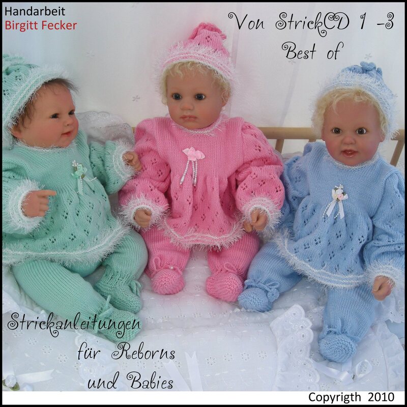 Strickanleitungen 16 Stück Album Gr. 28-56