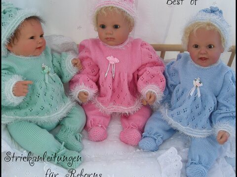 Strickanleitungen 16 Stück Album Gr. 28-56