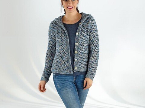 Strickanleitung Damenjacke "Livorno" 758206