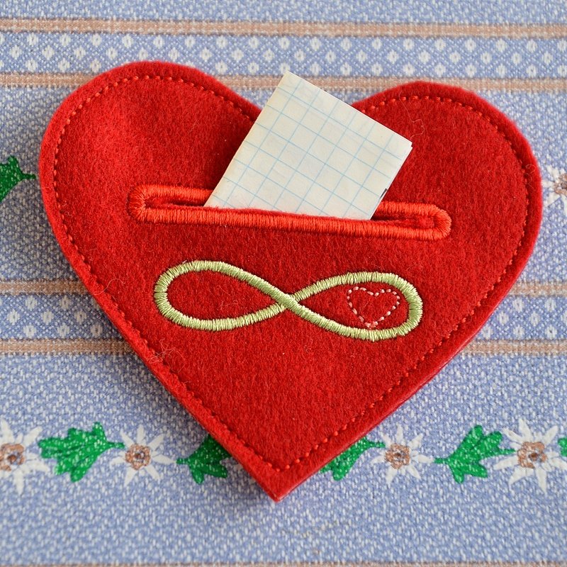 Stickdatei ITH Botschaft des Herzens für den 10x10 Rahmen - Bild 3