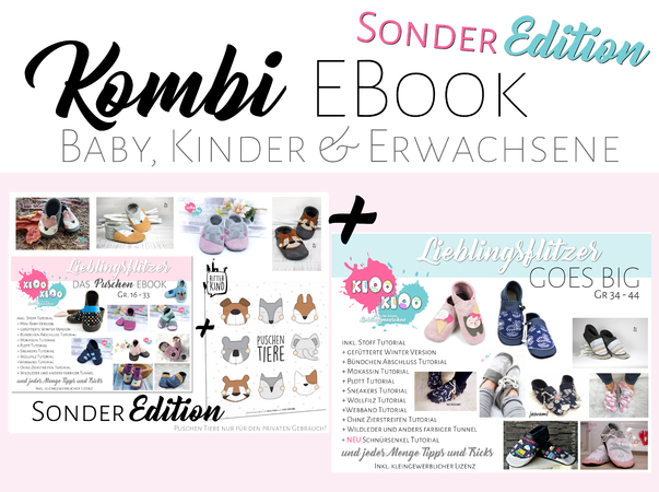 Kombi E-Book Puschen Lieblingsflitzer Sonder Edition + GOES BIG