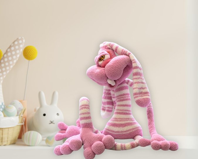 121DE Häkelanleitung Amigurumi Schickimicki-Hase - PDF Pertseva CP