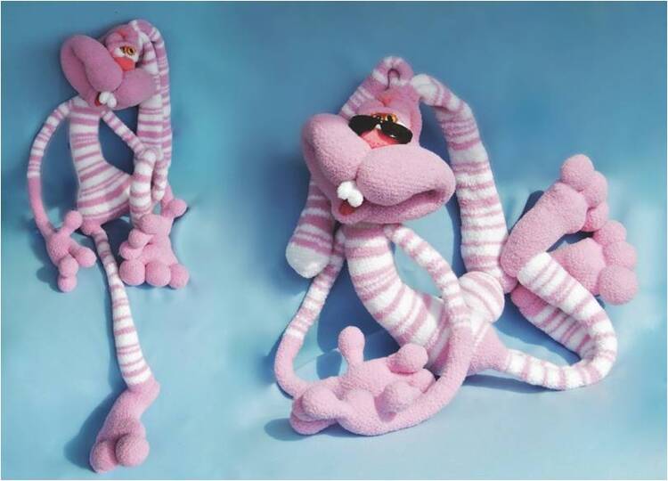 121DE Häkelanleitung Amigurumi Schickimicki-Hase - PDF Pertseva CP