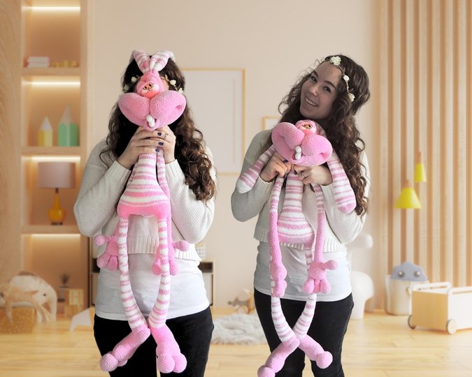 121DE Häkelanleitung Amigurumi Schickimicki-Hase - PDF Pertseva CP