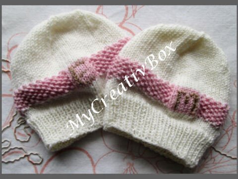 Babymütze "Jamie", Ku 25-30, gestrickt