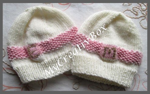 Babymütze "Jamie", Ku 25-30, gestrickt - Bild 6