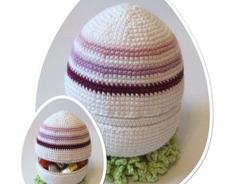 Osterei Häkelanleitung