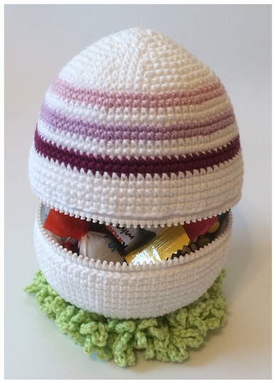 Osterei Häkelanleitung