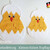 112DE Häkelanleitung Kleines Küken - Topflappen PDF Zabelina CP