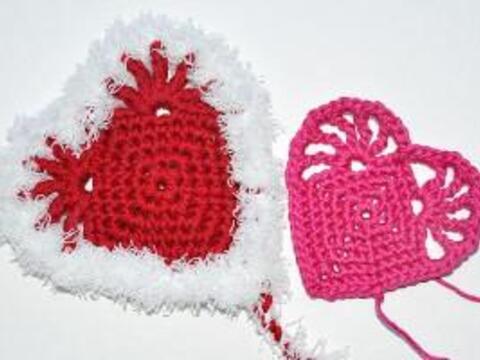 Häkelanleitung * Häkelherz "Wahrheit und Liebe"