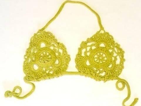 Häkelanleitung * Häkelbikini “Triangel”