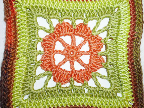 Häkelanleitung * Granny Square “Sunday”