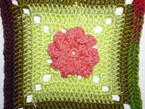 Häkelanleitung * Granny Square “Power Flower”