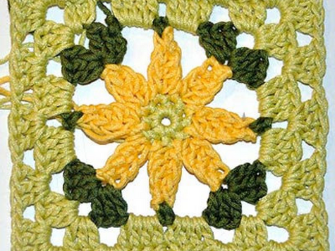 Häkelanleitung * Granny Square “Margarita”