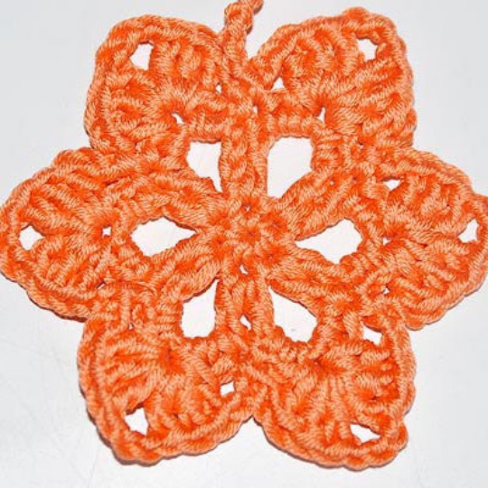 H&auml;kelanleitung * H&auml;kelstern &ldquo;Barbara&rdquo; - Bild 2