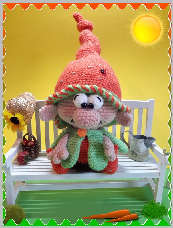 Häkelanleitung Möhrchen, Amigurumi - Bild 2