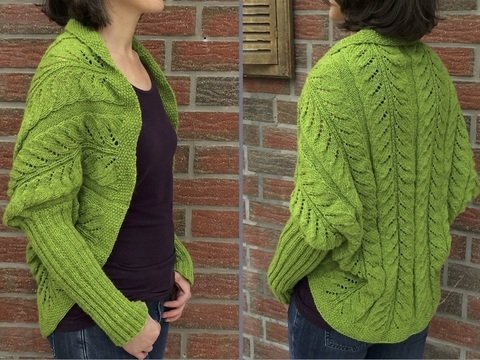 Strickanleitung für Ärmelschal "Frühlingserwachen"