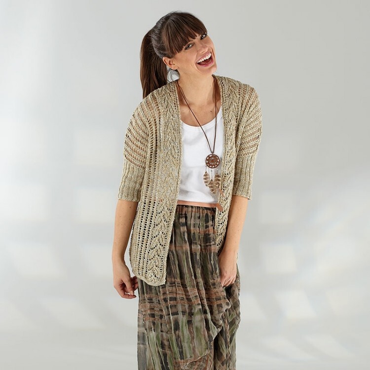 Strickanleitung Damenjacke "Livorno" 758209