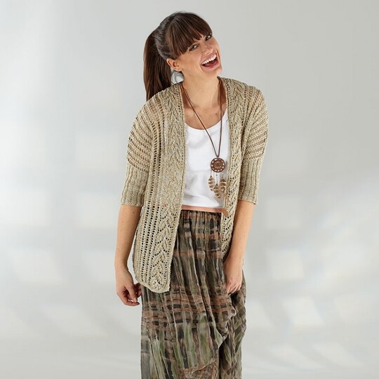 Strickanleitung Damenjacke "Livorno" 758209