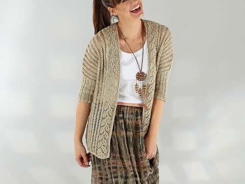 Strickanleitung Damenjacke "Livorno" 758209