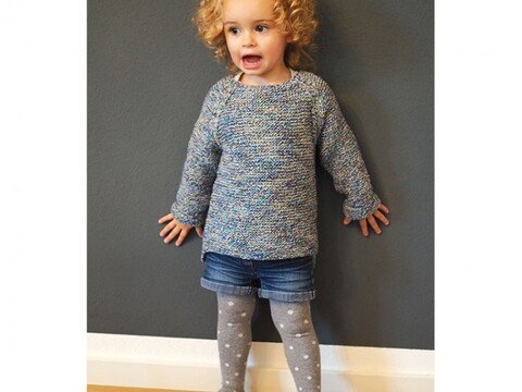 Strickanleitung Kinderpullover "Livorno" 758225