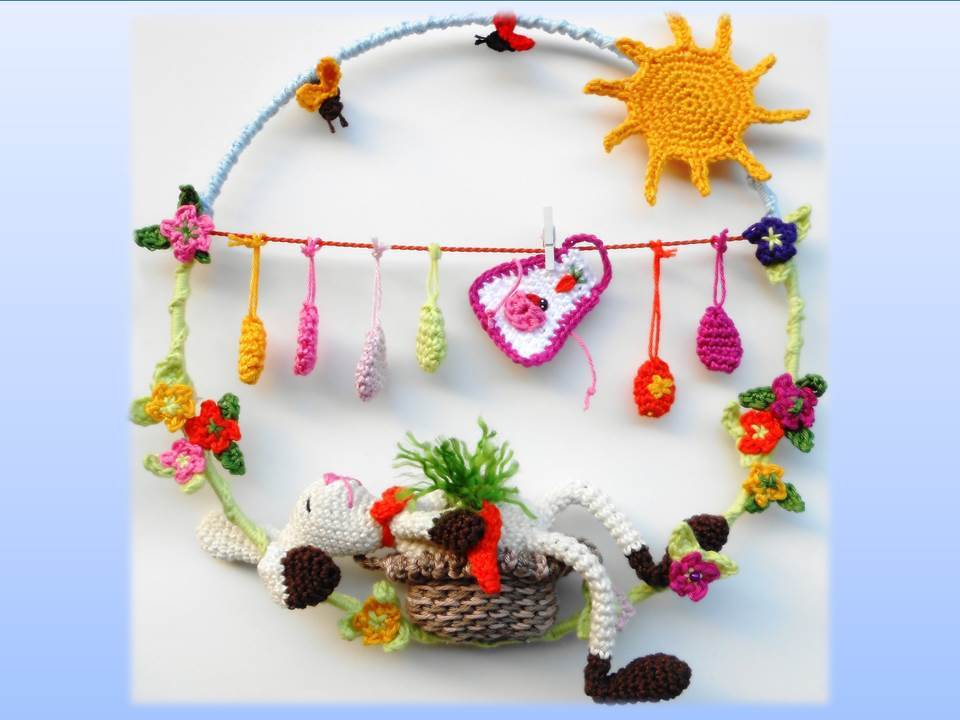 Häkelanleitung Oster Traumfängerei