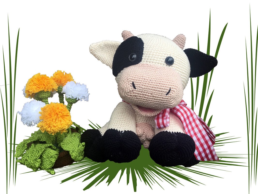 Kuh Matilda Häkelanleitung Amigurumi