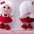 125DE Häkelanleitung Puppe im Valentin-Kleid - Amigurumi PDF Stelmakhova CP