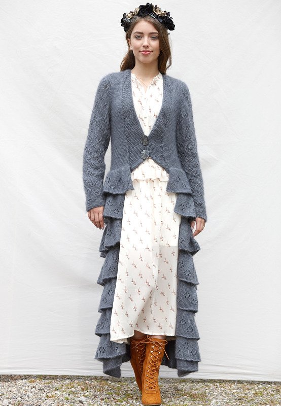 Strickanleitung Mantel Loria - Bild 2