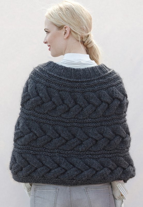 Strickcape Kolina - Bild 2