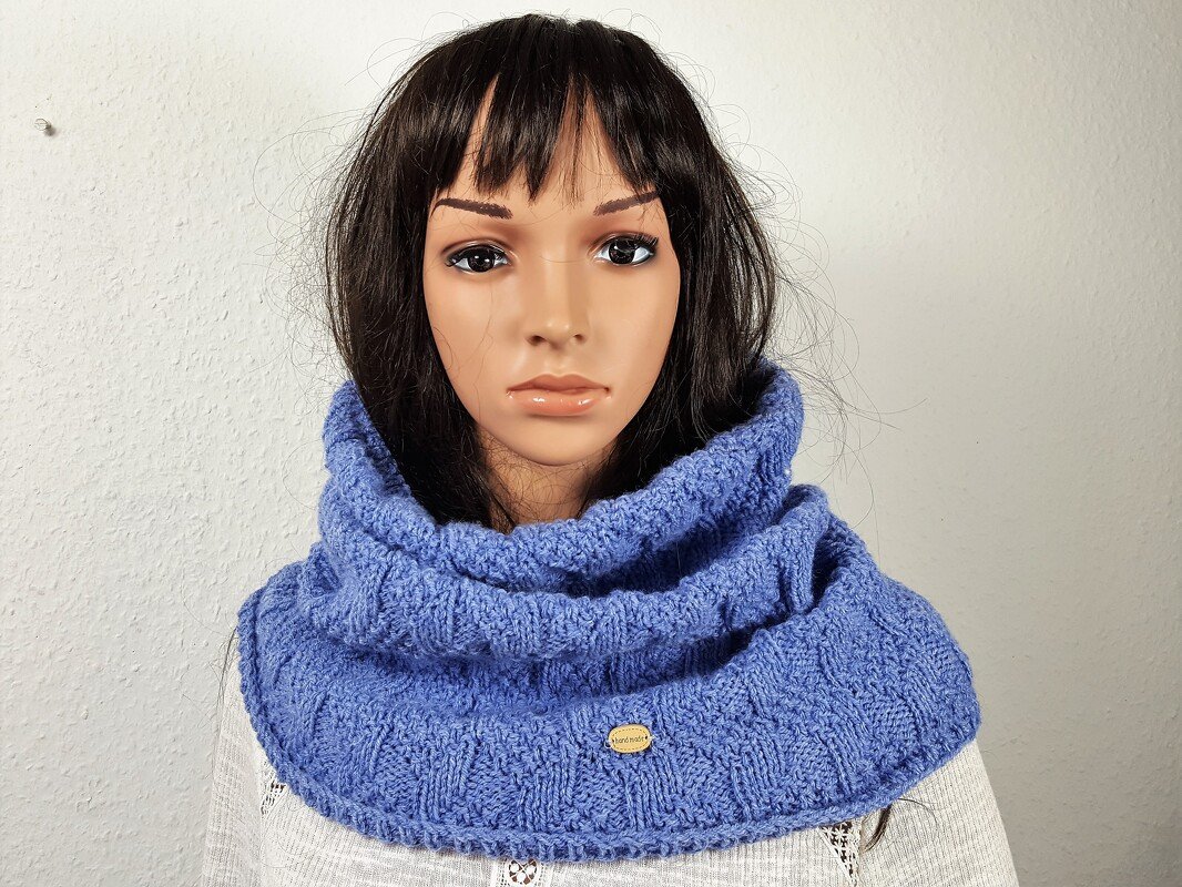 106 Set Strickanleitung Beanie Schlauchschal Bibi - Bild 2