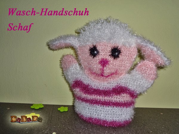 Lampa 37220 Waschhandschuh – Hochwertiger Polyester Handschuh Für Saubere Ergebnisse