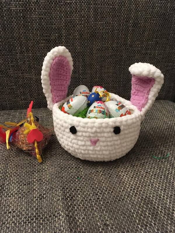 Osterkörbchen Hase