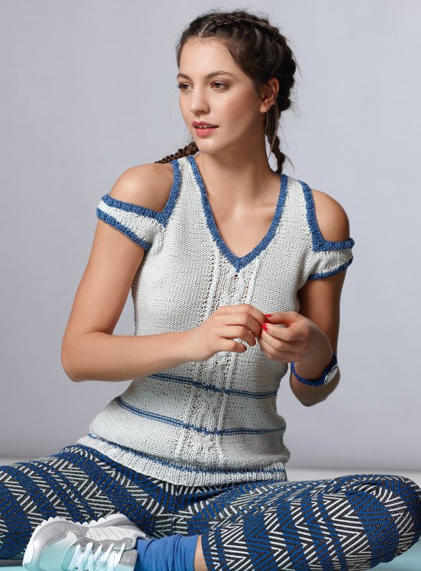 Strickanleitung Top Mimi