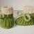 Strickanleitung Babyschuhe, Booties im Patentmuster, Sohlenlänge 9 cm
