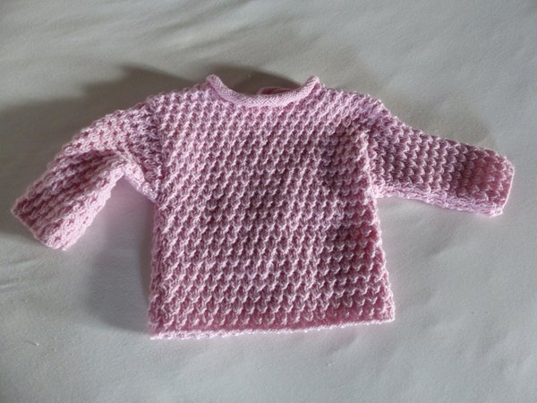 Strickanleitung Babypullover 6 Monate 9 Monate