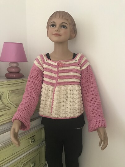 Häkelanleitung Jacke "Isabell" - alle Größen