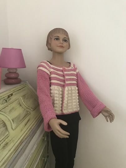 Häkelanleitung Jacke "Isabell" - alle Größen